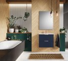 Alsó szekrény, AREZZO design ETNA SZETT 60 matt kék (2 doboz)