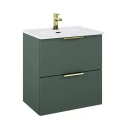   Alsó szekrény, AREZZO design ETNA SZETT 60 matt zöld (2 doboz)