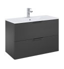 Alsó szekrény, AREZZO design ETNA SZETT 80 matt antracit (2 doboz)