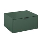 Alsó szekrény, AREZZO design NEBO alsószekrény 60 cm-es, 1 fiókkal, matt zöld,  matt fekete (2 do