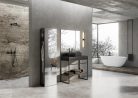 Tükör, AREZZO design NEBO tükör canela tölgy polccal 50_190, matt fekete