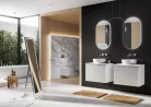Alsó szekrény, AREZZO design MALIBU alsószekrény 120 1 fiók + 1 fiók , matt fehér