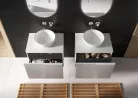 Alsó szekrény, AREZZO design MALIBU alsószekrény 120 1 fiók + 1 fiók , matt fehér