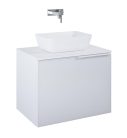 Alsó szekrény, AREZZO design Malibu alsószekrény 70 1 fiók + 1 fiók , matt fehér