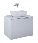 Alsó szekrény, AREZZO design Malibu alsószekrény 70 1 fiók + 1 fiók , v. matt szürke