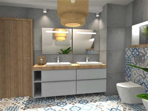 Alsó szekrény, AREZZO design MONTEREY 100 cm-es alsószekrény 2 fiókkal Matt Szürke színben, szif