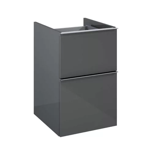 Alsó szekrény, AREZZO design MONTEREY 40 cm-es alsószekrény 2 fiókkal Mf. Antracit színben