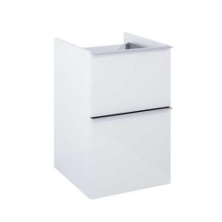   Alsó szekrény, AREZZO design MONTEREY 40 cm-es alsószekrény 2 fiókkal Mf. Fehér színben