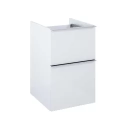   Alsó szekrény, AREZZO design MONTEREY 40 cm-es alsószekrény 2 fiókkal Mf. Fehér színben