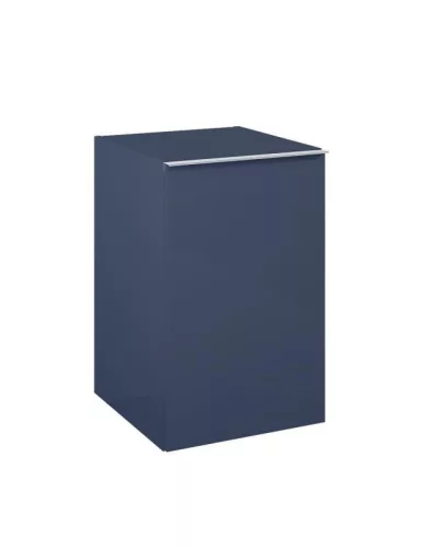 Alsó szekrény, AREZZO design MONTEREY 40 cm-es oldalszekrény 1 ajtóval Matt kék színben