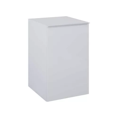 Alsó szekrény, AREZZO design MONTEREY 40 cm-es oldalszekrény 1 ajtóval Matt Szürke színben