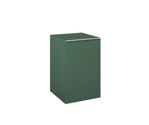 Alsó szekrény, AREZZO design MONTEREY 40 cm-es oldalszekrény 1 ajtóval Matt zöld színben