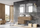 Alsó szekrény, AREZZO design MONTEREY 60 cm-es alsószekrény 1 fiókkal Canela tölgy színben, szifo