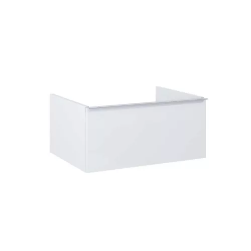 Alsó szekrény, AREZZO design MONTEREY 60 cm-es alsószekrény 1 fiókkal Matt Fehér színben, szifonk