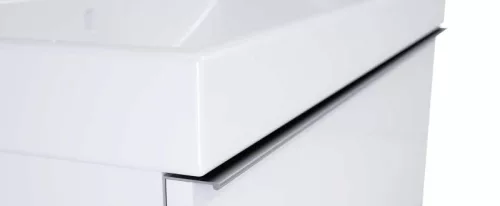 Alsó szekrény, AREZZO design MONTEREY 60 cm-es alsószekrény 1 fiókkal Matt Fehér színben, szifonk