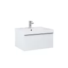 Alsó szekrény, AREZZO design MONTEREY 60 cm-es alsószekrény 1 fiókkal Matt Fehér színben, szifonk