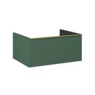 Alsó szekrény, AREZZO design MONTEREY 60 cm-es alsószekrény 1 fiókkal Matt Zöld színben, szifonki