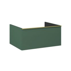   Alsó szekrény, AREZZO design MONTEREY 60 cm-es alsószekrény 1 fiókkal Matt Zöld színben, szifonki