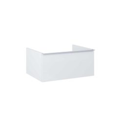   Alsó szekrény, AREZZO design MONTEREY 60 cm-es alsószekrény 1 fiókkal Mf. fehér színben, szifonki