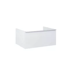  Alsó szekrény, AREZZO design MONTEREY 60 cm-es alsószekrény 1 fiókkal Mf. fehér színben, szifonki