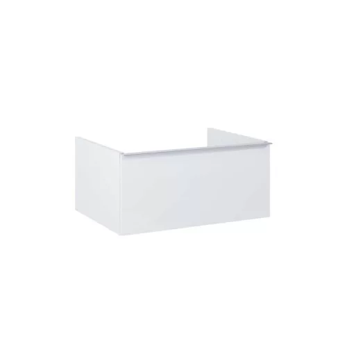 Alsó szekrény, AREZZO design MONTEREY 60 cm-es alsószekrény 1 fiókkal Mf. fehér színben, szifonki