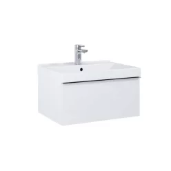  Alsó szekrény, AREZZO design MONTEREY 60 cm-es alsószekrény 1 fiókkal Mf. fehér színben, szifonki