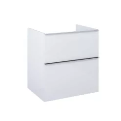   Alsó szekrény, AREZZO design MONTEREY 60 cm-es alsószekrény 2 fiókkal Mf. fehér színben, szifonki