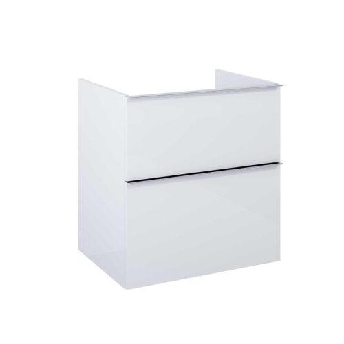 Alsó szekrény, AREZZO design MONTEREY 60 cm-es alsószekrény 2 fiókkal Mf. fehér színben, szifonki