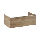 Alsó szekrény, AREZZO design MONTEREY 80 cm-es alsószekrény 1 fiókkal Canela tölgy színben, szifo
