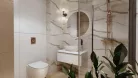 Alsó szekrény, AREZZO design MONTEREY 80 cm-es alsószekrény 1 fiókkal Matt Fehér színben, szifonk