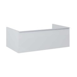   Alsó szekrény, AREZZO design MONTEREY 80 cm-es alsószekrény 1 fiókkal Matt Szürke színben, szifon