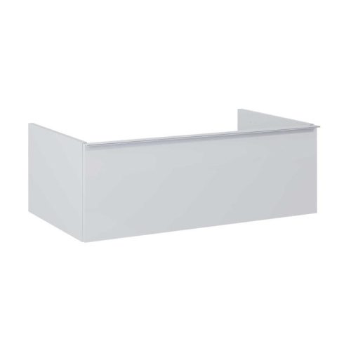 Alsó szekrény, AREZZO design MONTEREY 80 cm-es alsószekrény 1 fiókkal Matt Szürke színben, szifon