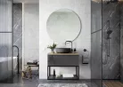Alsó szekrény, AREZZO design MONTEREY 80 cm-es alsószekrény 1 fiókkal Mf. antracit színben, szifo