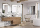 Alsó szekrény, AREZZO design MONTEREY 80 cm-es alsószekrény 2 fiókkal, Canela tölgy színben,szifo
