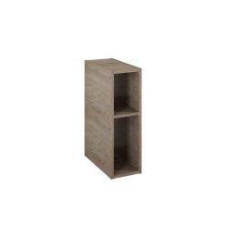   Alsó szekrény, AREZZO design MONTEREY Duo 20 cm-es nyitott elem Canela tölgy színben