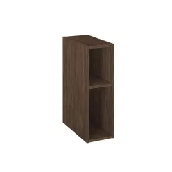   Alsó szekrény, AREZZO design MONTEREY Duo 20 cm-es nyitott elem Lincoln dió színben