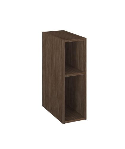 Alsó szekrény, AREZZO design MONTEREY Duo 20 cm-es nyitott elem Lincoln dió színben