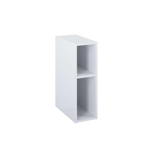 Alsó szekrény, AREZZO design MONTEREY Duo 20 cm-es nyitott elem Mf. fehér színben