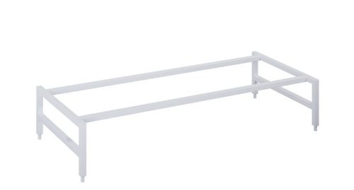 Bútor kiegészítő, AREZZO design MONTEREY tartó láb 100 cm, matt fehér