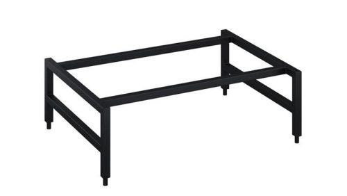 Bútor kiegészítő, AREZZO design MONTEREY tartó láb 60 cm, matt fekete