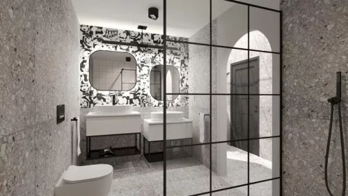 Mosdópult, AREZZO design 80x46 cm mosdópult, Mf. Fehér színben