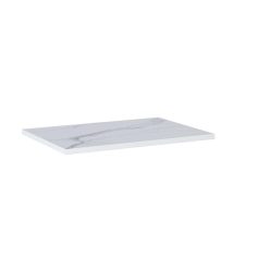   Mosdópult, AREZZO design CALACATTA márvány 60x46 cm mosdópult Matt Fehér színben, 20 mm