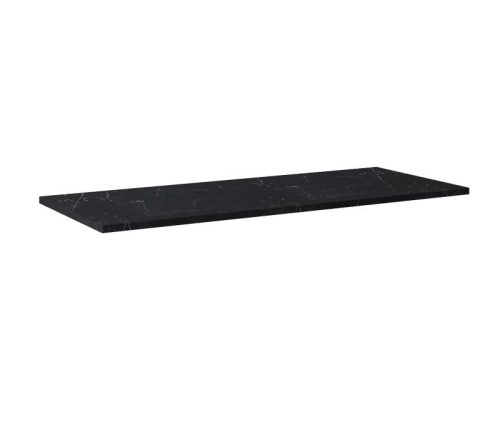 Mosdópult, AREZZO design MARQUINA márvány 120x46 cm mosdópult Matt Fekete színben, 20 mm