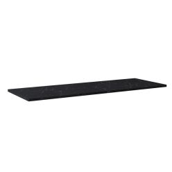   Mosdópult, AREZZO design MARQUINA márvány 140x46 cm mosdópult Matt Fekete színben, 20 mm