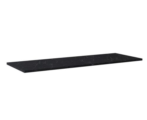 Mosdópult, AREZZO design MARQUINA márvány 140x46 cm mosdópult Matt Fekete színben, 20 mm