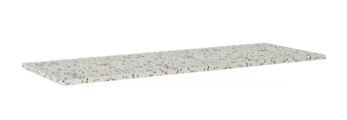 Mosdópult, AREZZO design TERRAZZO márvány mosdópult 140/46/2 mix matt
