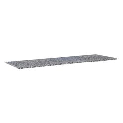   Mosdópult, AREZZO design TERRAZZO márvány mosdópult 160/46/2 fekete matt