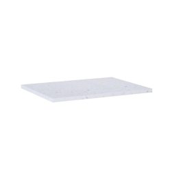   Mosdópult, AREZZO design TERRAZZO márvány mosdópult 60/46/2 fehér matt