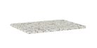 Mosdópult, AREZZO design TERRAZZO márvány mosdópult 60/46/2 mix matt
