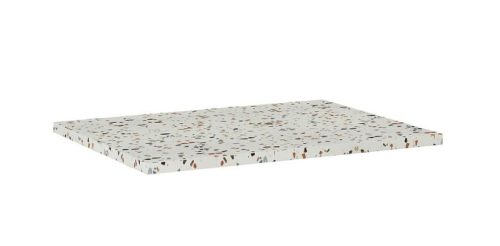 Mosdópult, AREZZO design TERRAZZO márvány mosdópult 60/46/2 mix matt